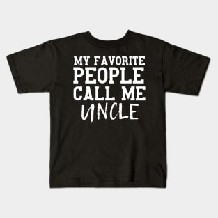 Funny Vintage Favorite Uncle Gift Idea Kids T-Shirt